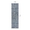 World Rug Gallery Contemporary Tropical Leaves Weather Resistant Indoor/Outdoor Runner Rug 2' x 7' Blue 4031BLUE2X7 - alternate 9